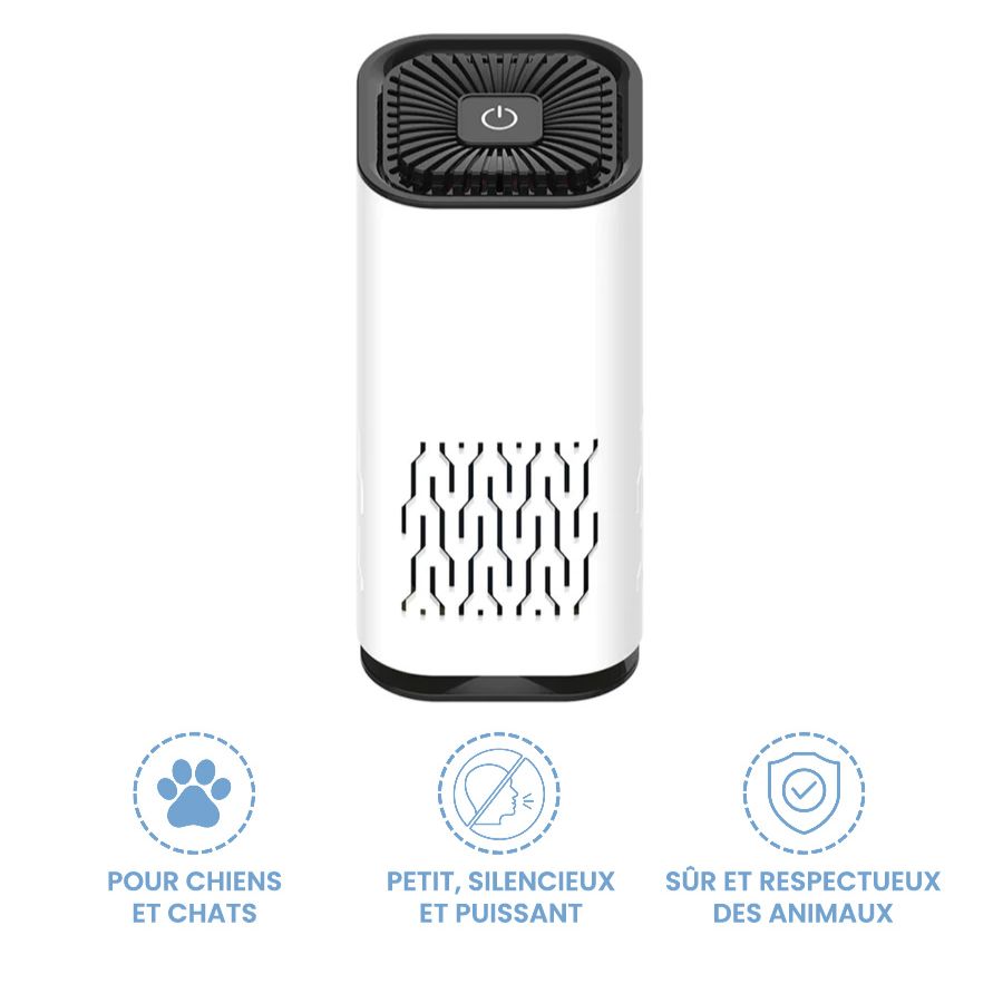 Purificateur d'air contre les odeurs d'animaux | Purifur