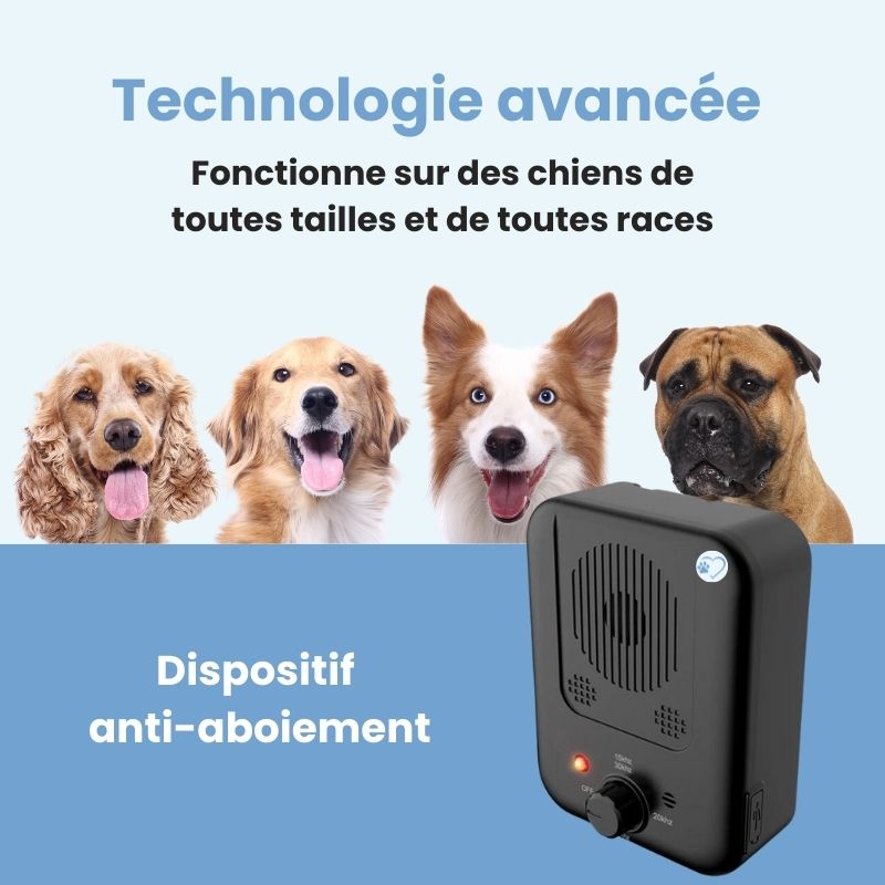 Dispositif anti-aboiement pour chien | WoofZen