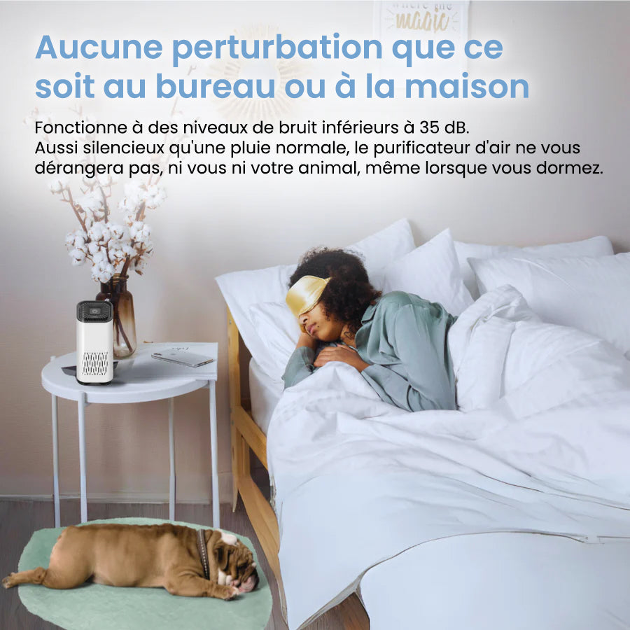 Purificateur d'air contre les odeurs d'animaux | Purifur